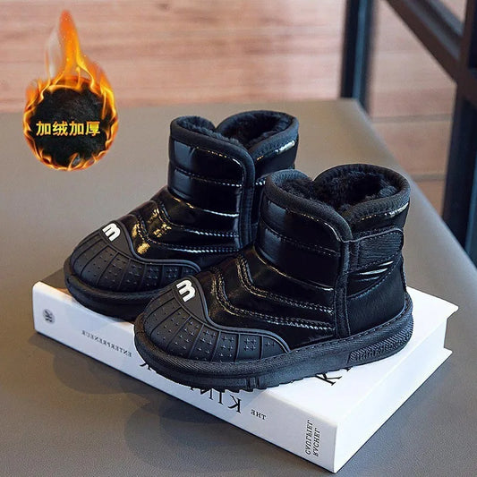Winter Plush Toddler Boots Warm Anti Slip Snow Boots