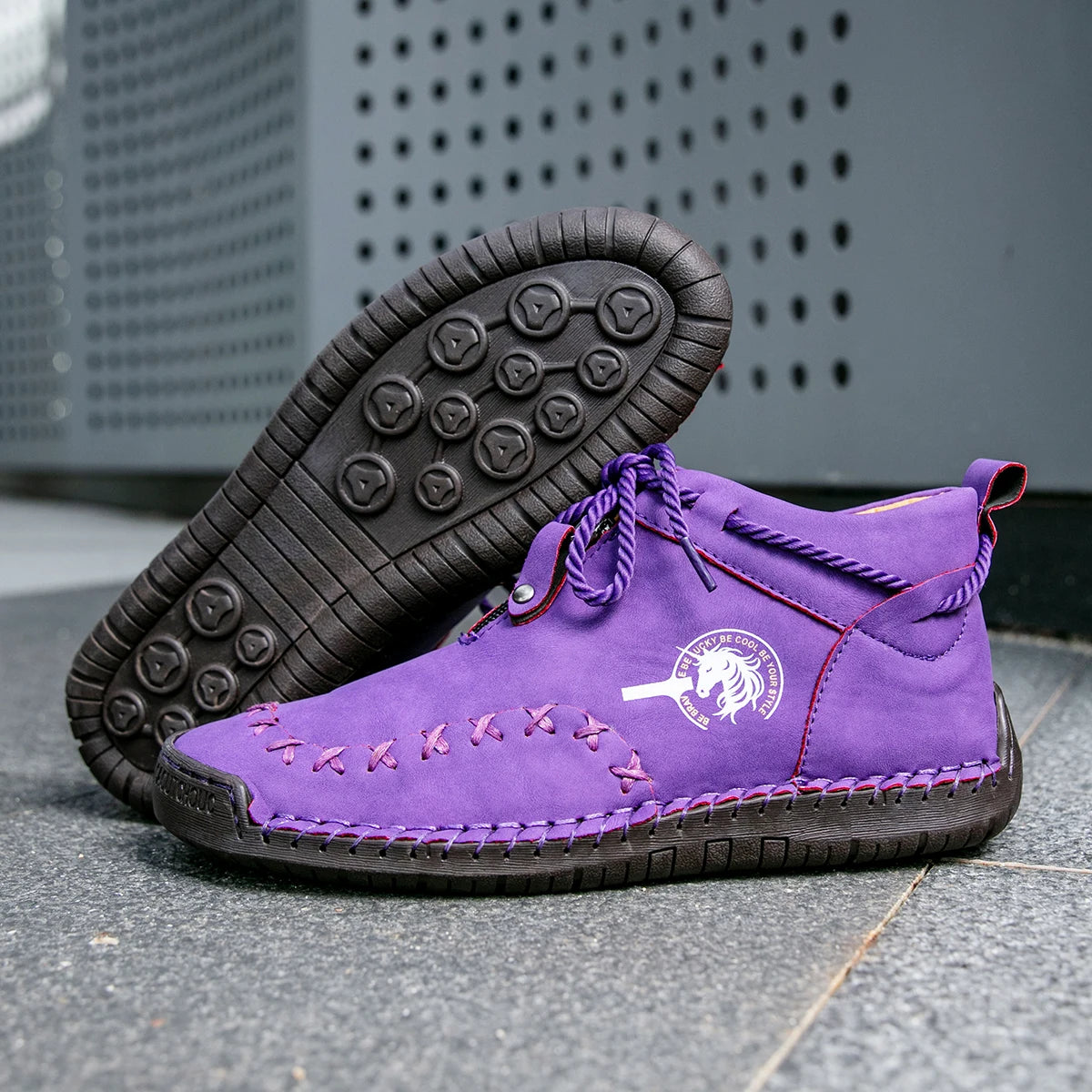 Western Chic Handmade Leather Ankle Boots For Women