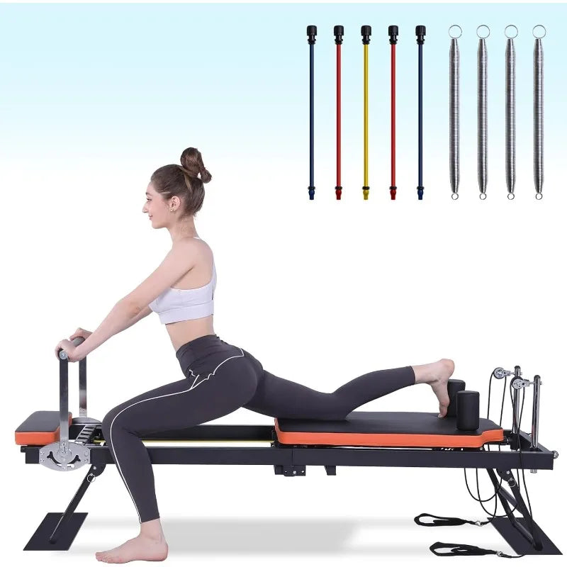 Pilates Reformer Machine For Home Use And Gym Workout