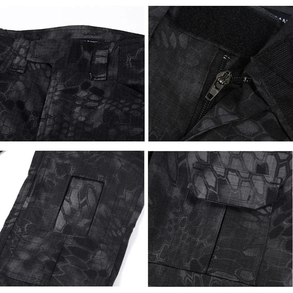 Women's Camouflage Multicam Combat Pants Tactical Trekking Outdoor Gear