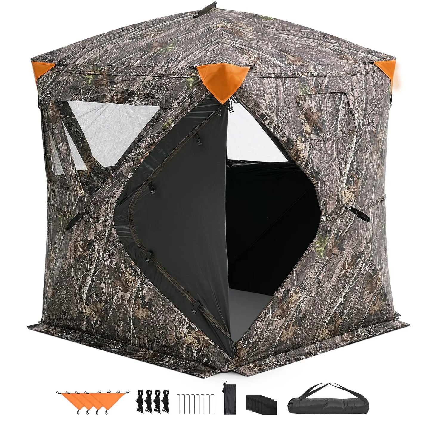 SucceBuy 270 Degree See Through Hunting Blind for Three People