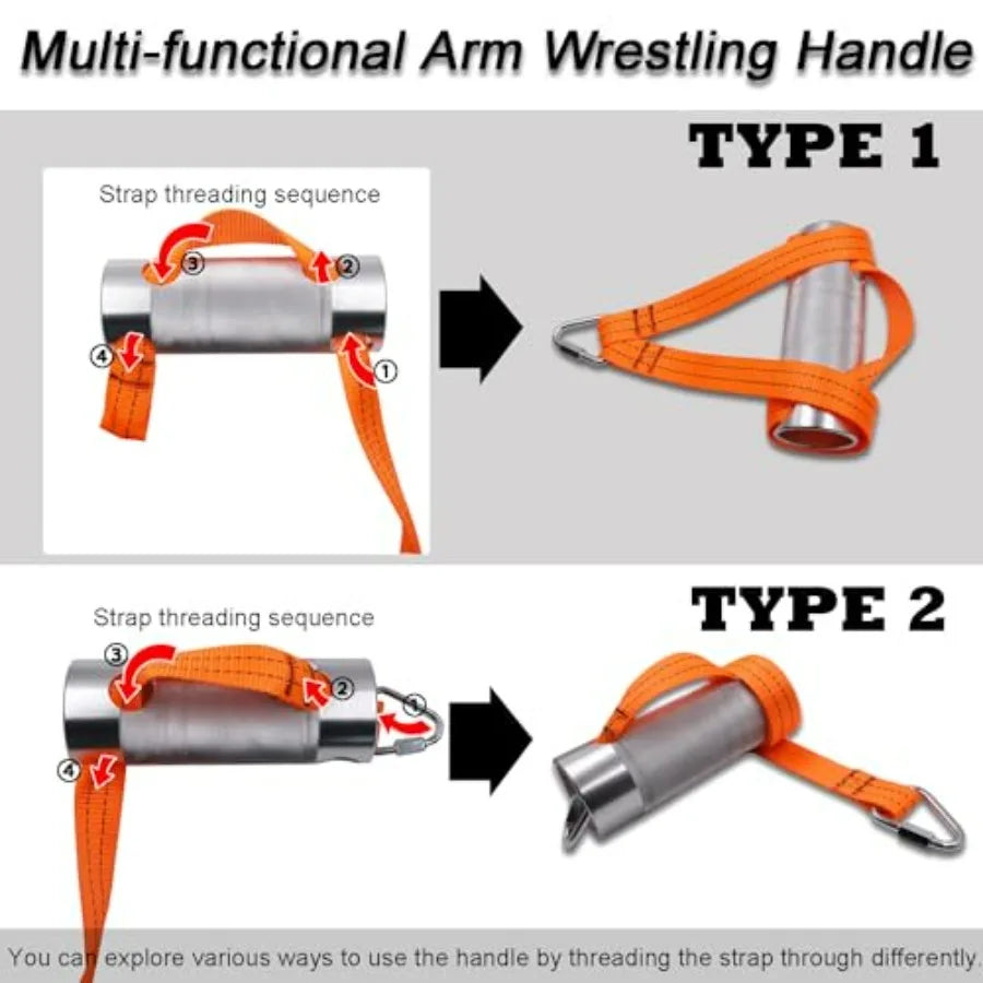Arm Wrestling Exercise Handle Wrist And Forearm Exerciser Multi Spinner