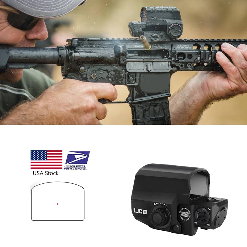 Bestsight LCO Red Dot Holographic Rifle Sight 20mm Rail