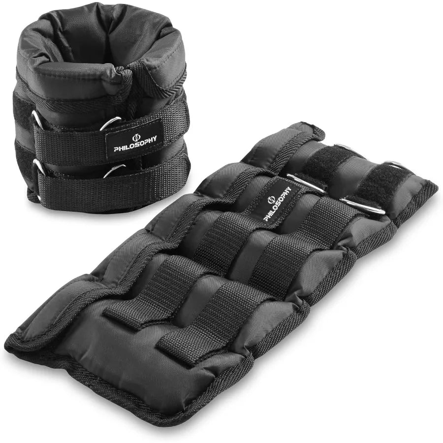 LISM Adjustable Ankle and Wrist Weights for Full Body Training