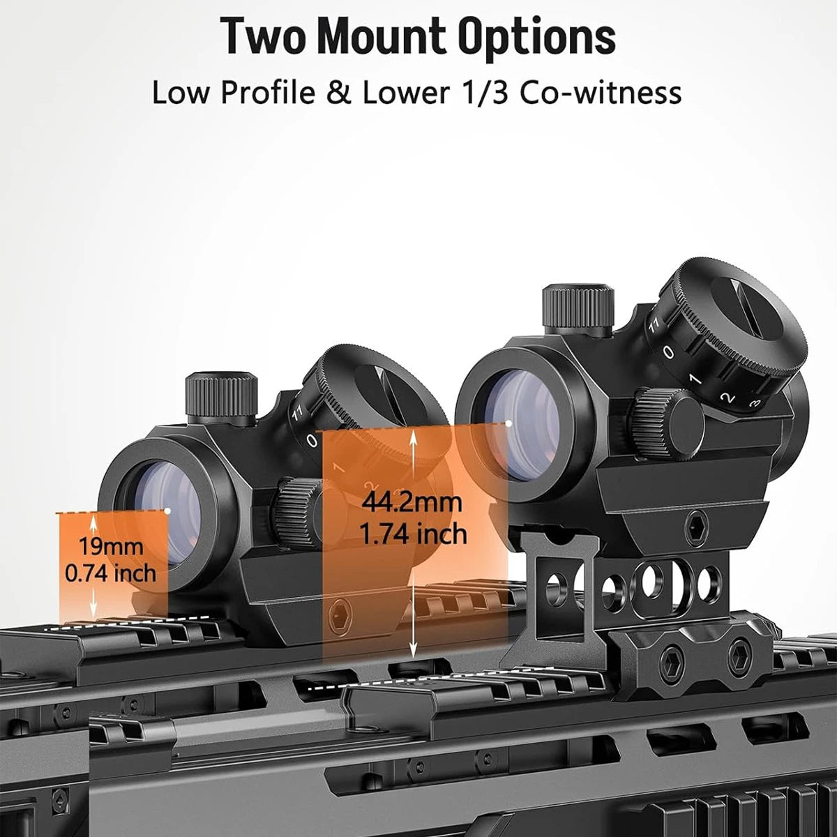 Nabila Red Dot Sight Reflex For Rifle Waterproof Performance
