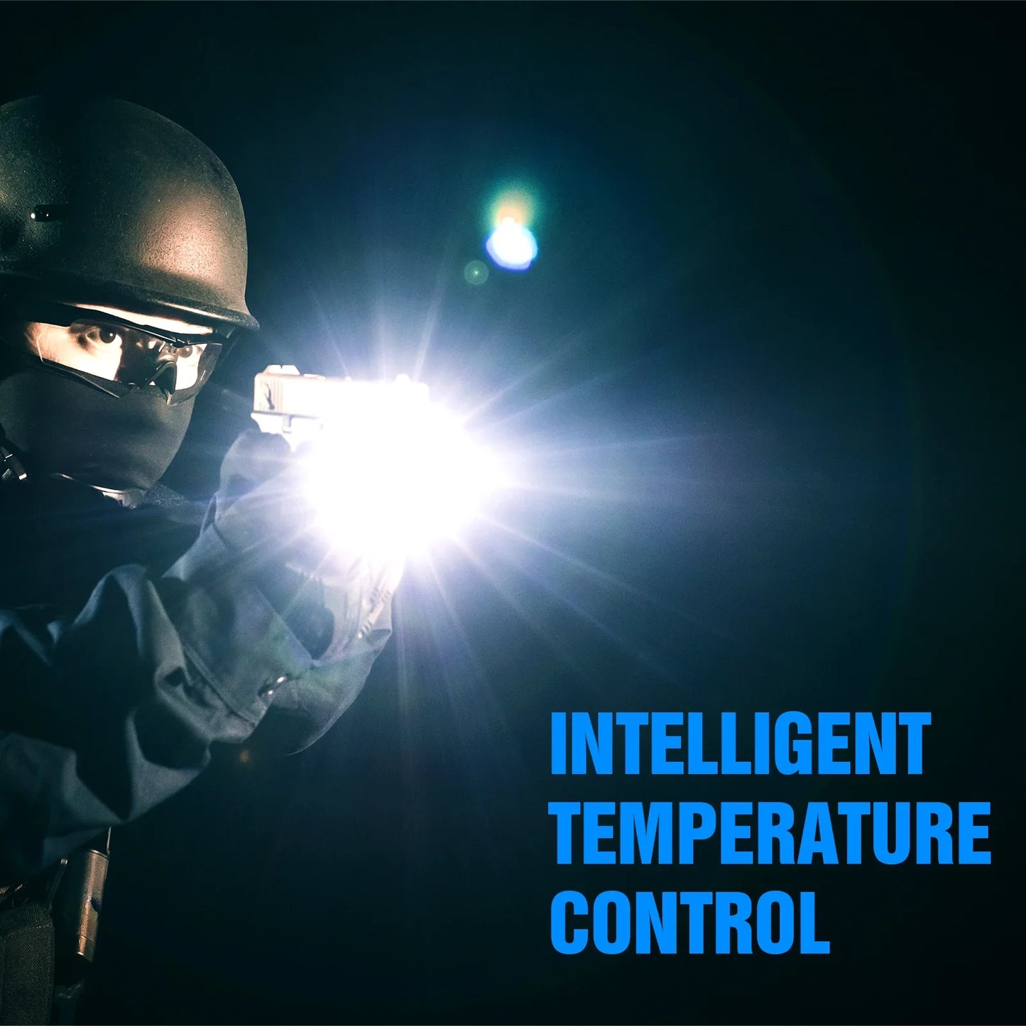 TrustFire GM23 Tactical Led Flashlight 800LM USB Rail Light