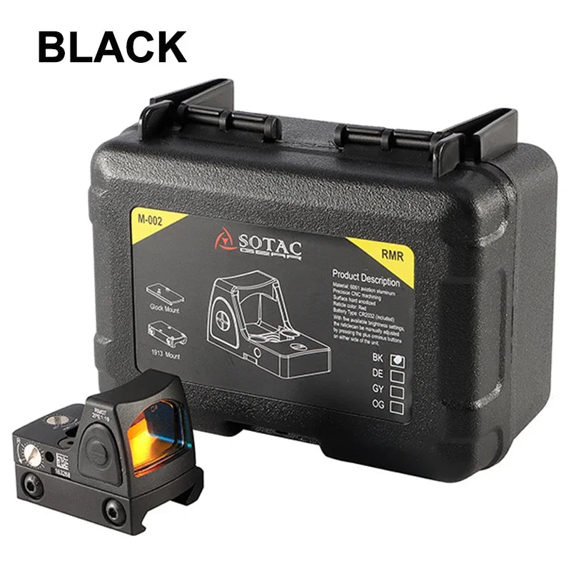 Bestsight Mini Red Dot Sight 1x Reflex Scope 20mm Rail