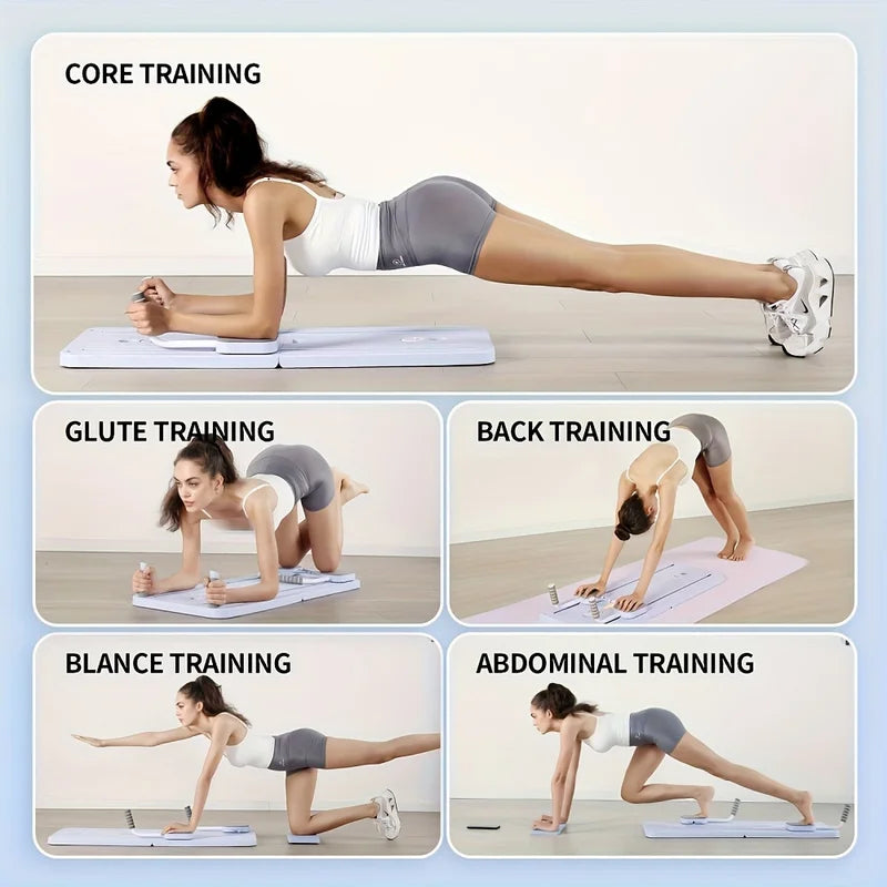NONED Multifunctional Foldable Pilates Reformer For Home Fitness