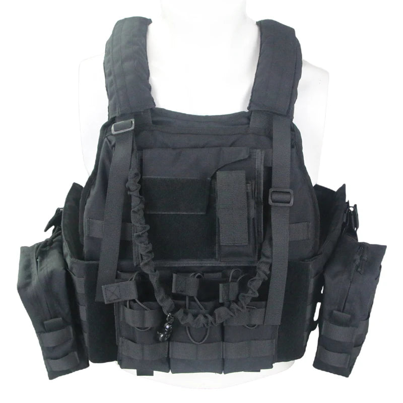 NONECN 1000D Tactical Vest Sniper Chest Rig Airsoft Armor Carrier