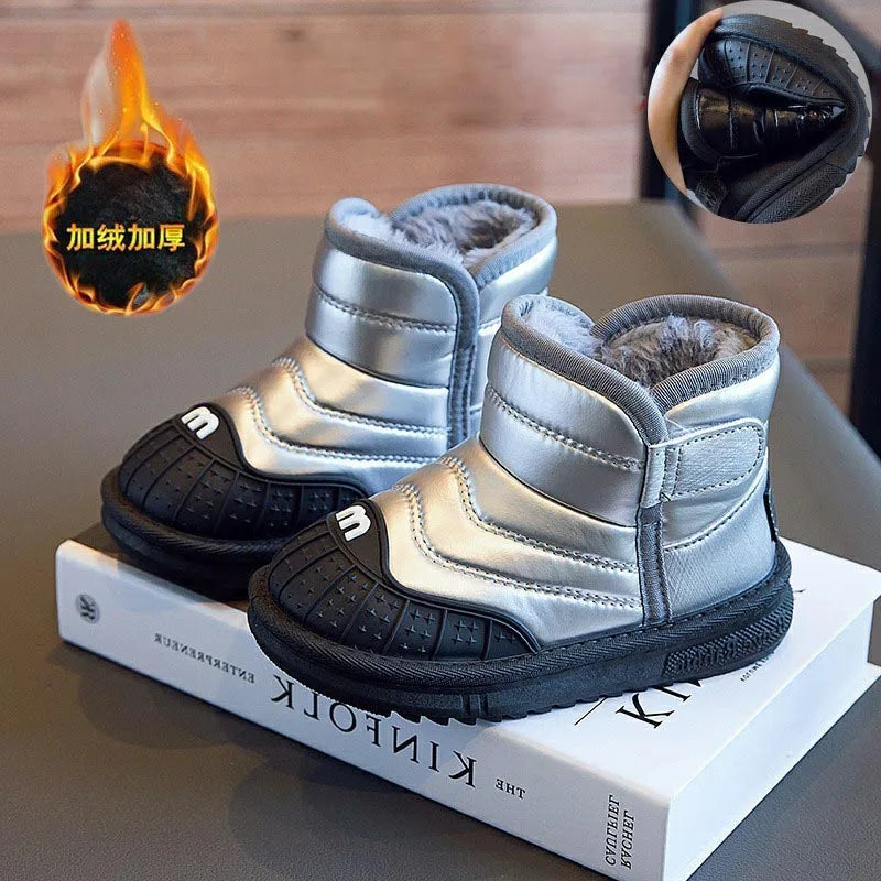 Winter Plush Toddler Boots Warm Anti Slip Snow Boots