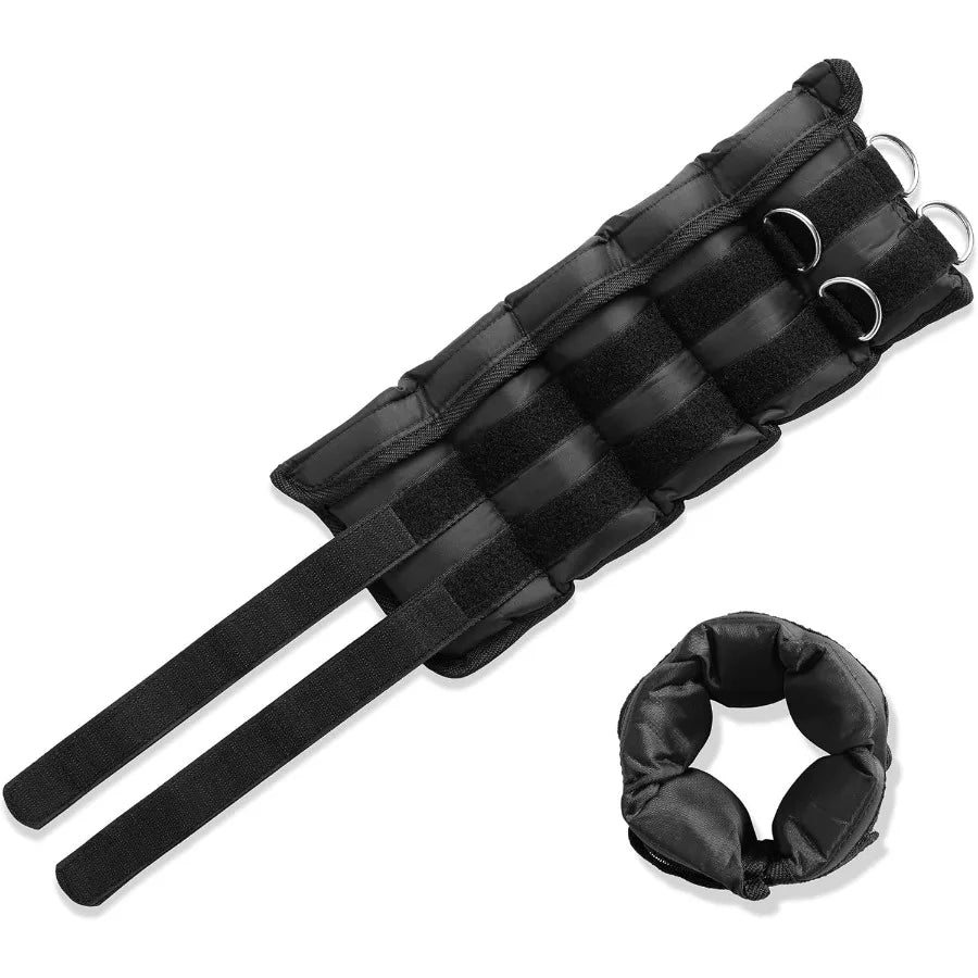 LISM Adjustable Ankle and Wrist Weights for Full Body Training