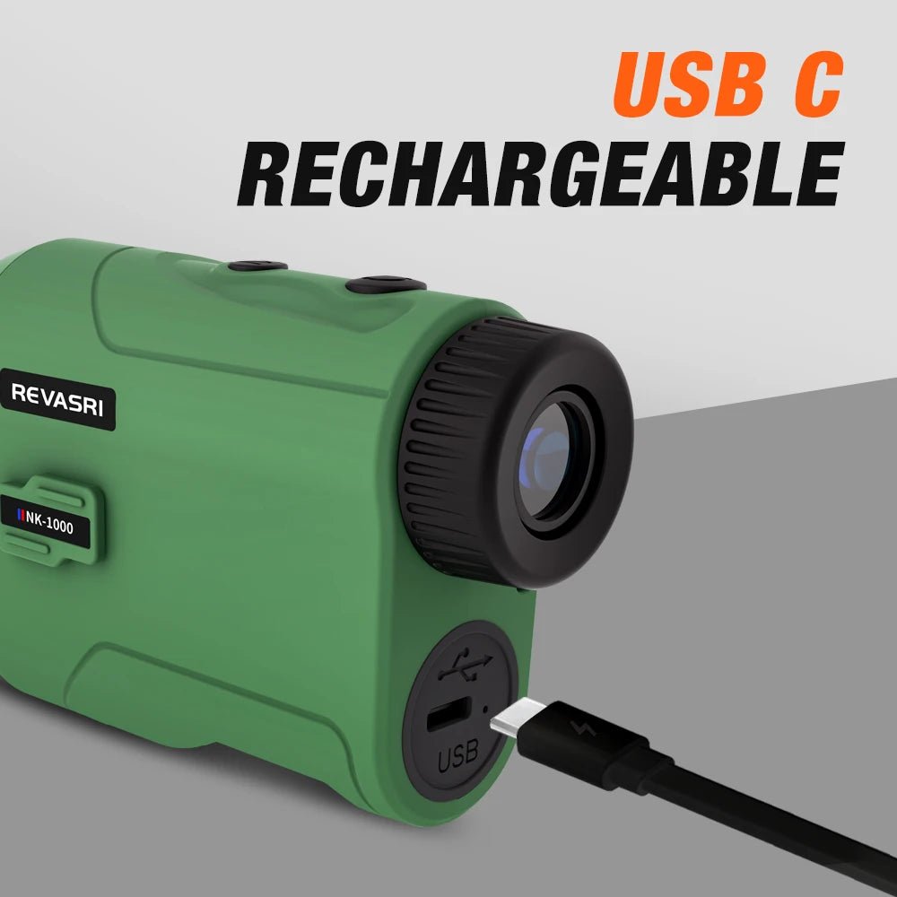 REVASRIE 1000M Multi Function Rangefinder With Speed And Golf Slope