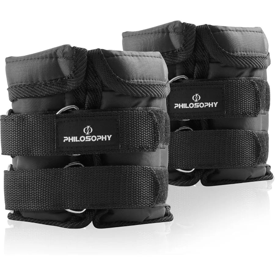 LISM Adjustable Ankle and Wrist Weights for Full Body Training