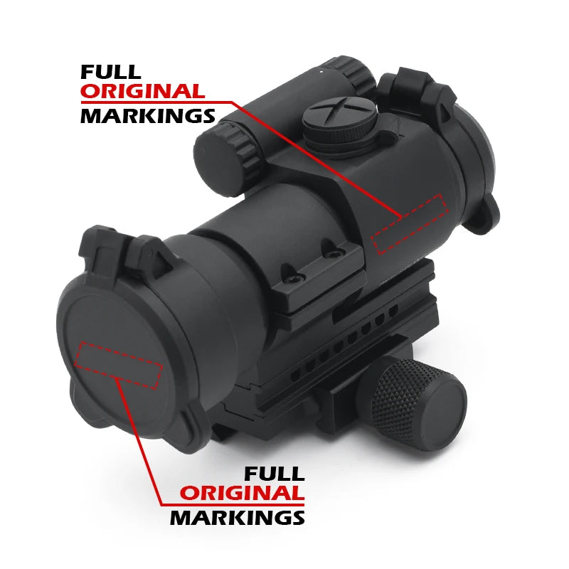 Tactical Patrol Optic With QRP2 Mount Red Dot 2 MOA