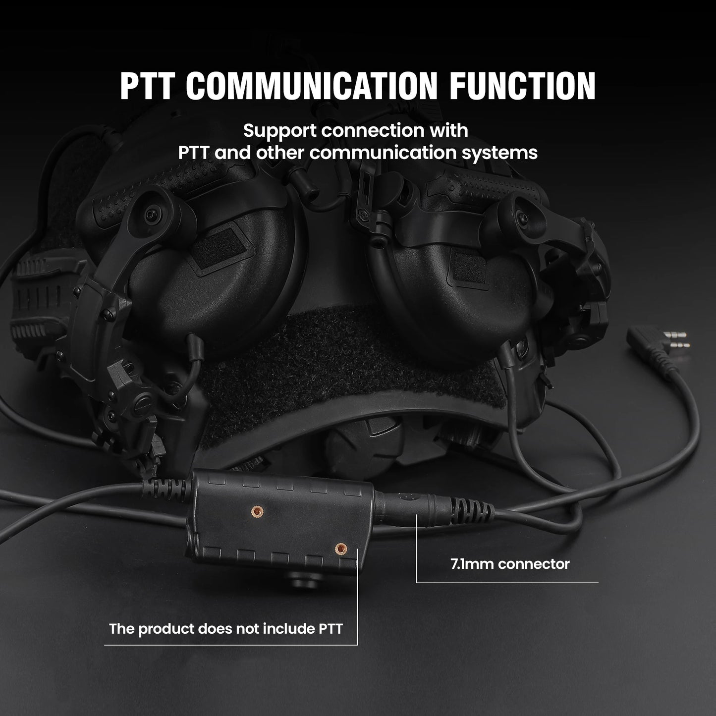 ARM NEXT Army Shooting Earmuffs Tactical Headset With Noise Reduction