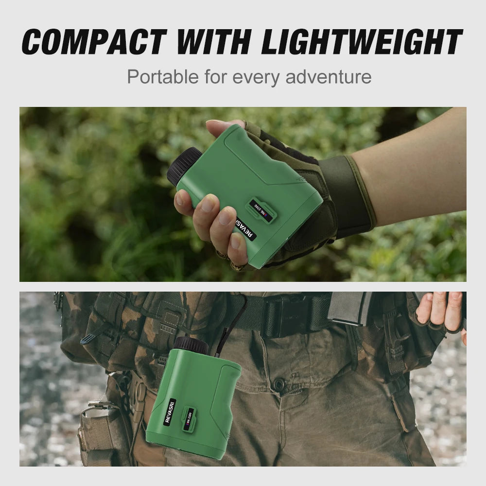 REVASRIE 1000M Multi Function Rangefinder With Speed And Golf Slope