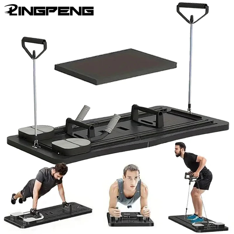 NONED Multifunctional Foldable Pilates Reformer For Home Fitness