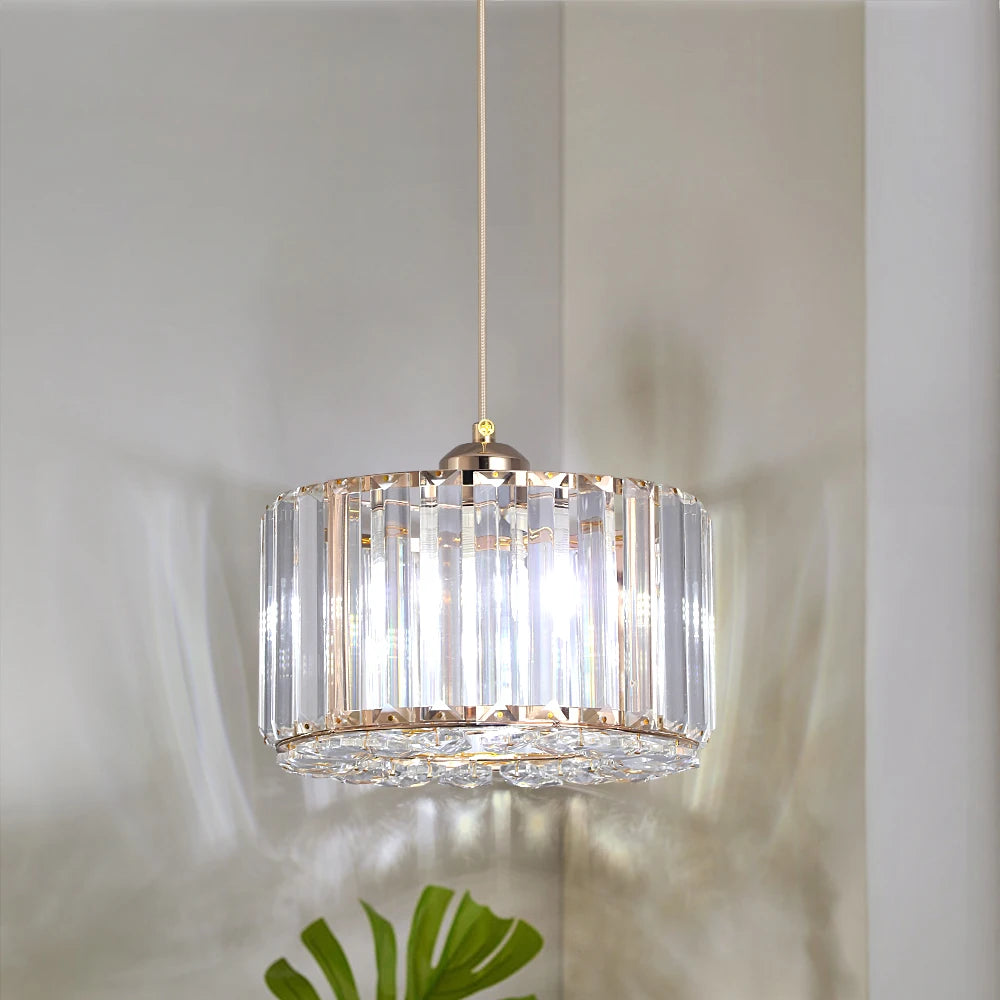 GreeLustr Modern Pendant Light Luxury Crystal Chandelier Ceiling Lamp