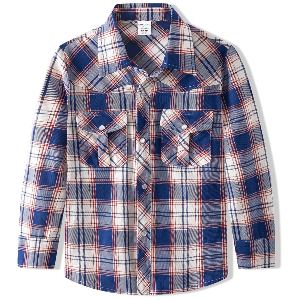 NONECN Boys Western Shirt Cowboy Costume For Kids Halloween Party