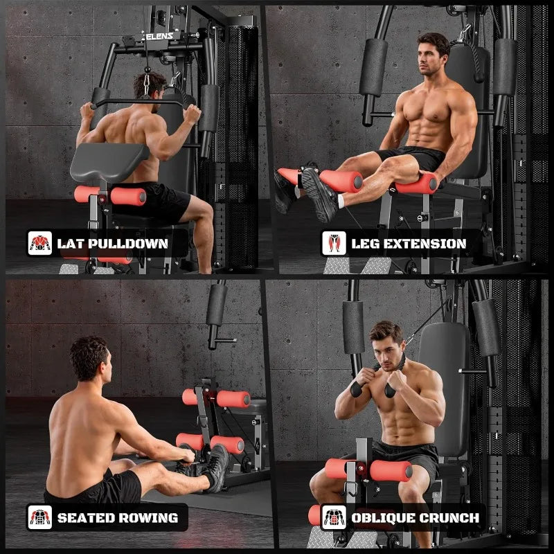 None JELENS H11 Home Gym Multifunctional Equipment With 150 LBS